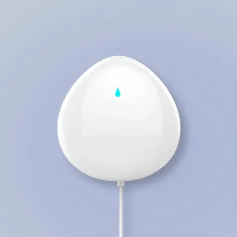 Ezlo Z-Wave 800 Series Flood Sensor with Temperature NEW