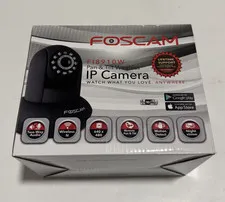 Foscam F18910W Pan and Tilt Wireless Indoor IP Camera UNUSED