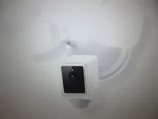 Wyze Wired Outdoor Wi-Fi White Floodlight v2 Home Security Camera with 2K Video 