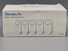GoveeLife H5059 Water Leak Detector 1S 5-Pack IP67 105dB No Gateway