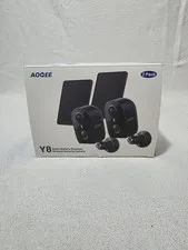 2 Pack AOQEE Wireless Security Camera Smart Night Vision Outdoor WiFi Cameras