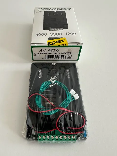 Vimar (Elvox) 68TU Black and White Camera for Impi Video Intercom Button