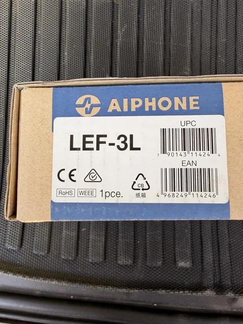Aiphone LEF-3L 3-Call Master Station Audio Intercom White