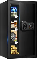 6.1 Cuft Extra Large Fire Safes for Home Digital Fireproof Safe with Programmabl