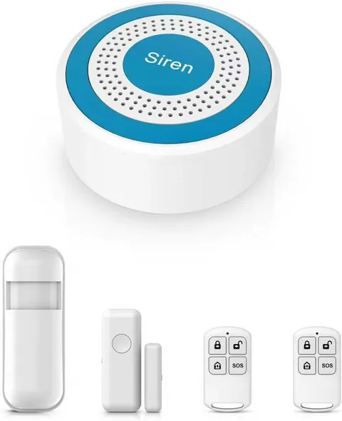 Smart Home Alarm System,Smart Life & Tuya App Controlwifi/4G 120Db Alarm System,