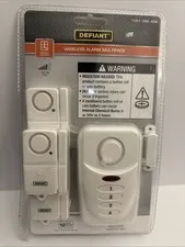 Defiant Wireless Home Security Door Window Alarm Kit  Zone Stand Alone 6 pieces
