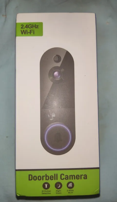 1080P Video Doorbell Camera, Intelligent Body Detection, Cloud Storage, Real-tim
