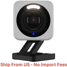 SALE! Wyze Cam v4 2.5K QHD Wi-Fi Indoor/Outdoor Smart Home Security Camera, Gray