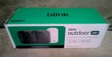 Blink Outdoor 2K+ Wireless Smart Security 2 Camera system W/ Sync Module