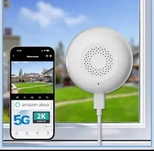 Volmees 2K Window Security Camera