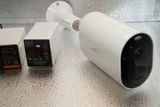 Arlo Pro 4 VMC4041P 2K HDR Color Night Vision Add-On Security Cam With Mount