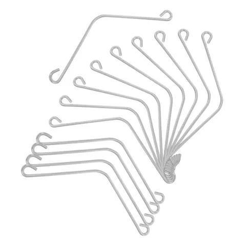 14pcs Stainless Steel Beehive Spring Clip: Hive Connector for Brood Box