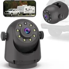 YEOIZO Wireless Magnetic Backup Camera for Trailers/RV/Camper - WiFi...