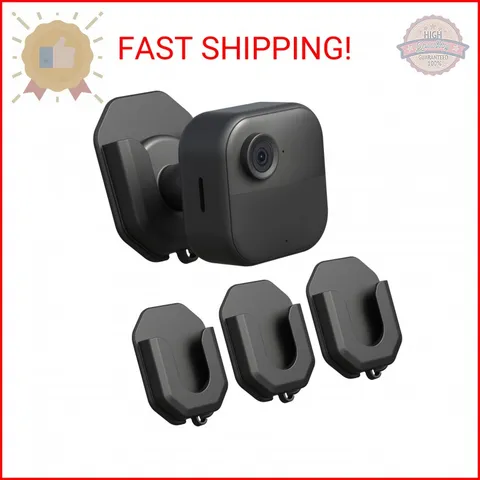 3 Pack Blink Camera No Drill No Screws Wall Mount Bracket for Blink Outdoor 4/Ou