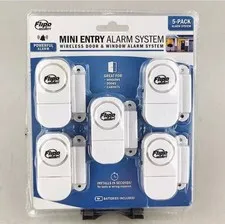 Flipo Mini Entry Alarm System 5-Pack Wireless Door & Window System NEW Sealed