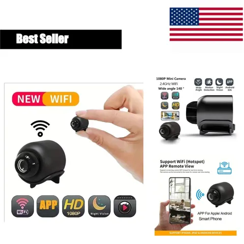 GEMODI X5 Mini Security Camera 1080p Wi-Fi Night Vision Motion Detection