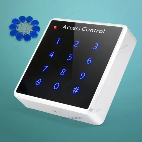 Keypad Passcode Access Reader With 10 RFID Cards 125Khz For Gate Control System