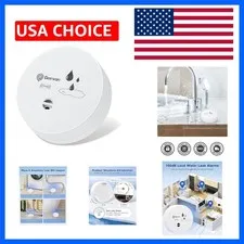 1 Pack Water Leak Detectors, 100dB Water Sensor Alarms Flood Detector for Bas...