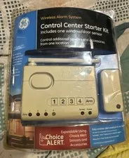 GE Wireless Alarm System Control Center Starter Kit Choice Alert NEW (45142)