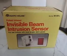 Vintage Radio Shack Safe House Invisible Beam Intrusion Sensor 49-551a