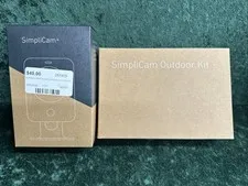 SimpliSafe SSCM1 Security HD Camera With Outdoor Kit