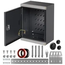 Joinfworld Outdoor Electrical Metal Box 15.7" x 11.8" 15.7"x11.8"x7.8",
