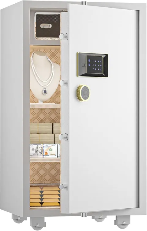 TIGERKING 7.2CuFt Digital Safe 132lb, Steel/LED, Minor Box Damage