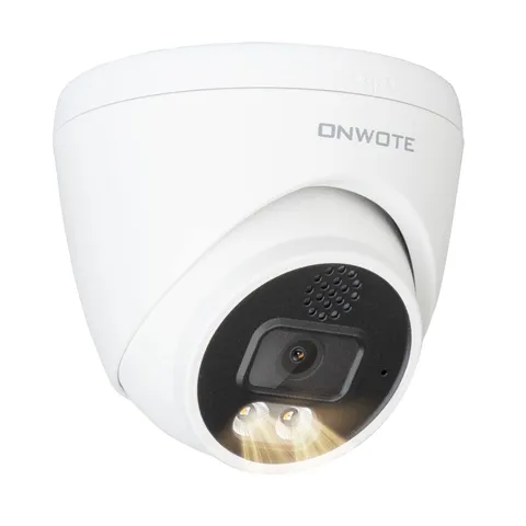 ONWOTE 4K 8MP 2 Way Talk 125° PoE IP CCTV Camera, Smart Color Night Vision