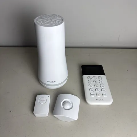 SimpliSafe SSBS3 Wireless Home Security Base, Keypad, Motion, Panic.