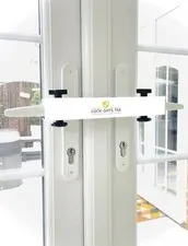 PATIO DOOR HIGH SECURITY LOCK - FRENCH DOOR LOCK - DEAD LOCK  - UK