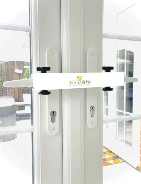 PATIO DOOR HIGH SECURITY LOCK - FRENCH DOOR LOCK - DEAD LOCK  - UK