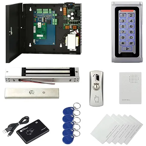Indoor Outdoor Install Waterproof 1 Door Access Control System Metal Keypad R...