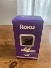 Roku Indoor Camera for Home Security, 1-Pack - Wired Security Camera with 1080p