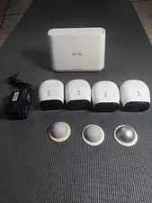 4 Arlo Pro cameras with VMC4000 base station (batteries not included)