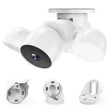 Eave Mount for Google Nest Cam with Floodlight Outdoor Camera - ABS Stability...