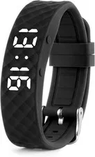 Vibrating Alarm Reminder Watch - with up to 10 Personal Alarms Large, Black 