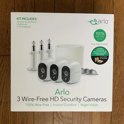 Arlo Wireless Indoor/Outdoor HD Security Cameras