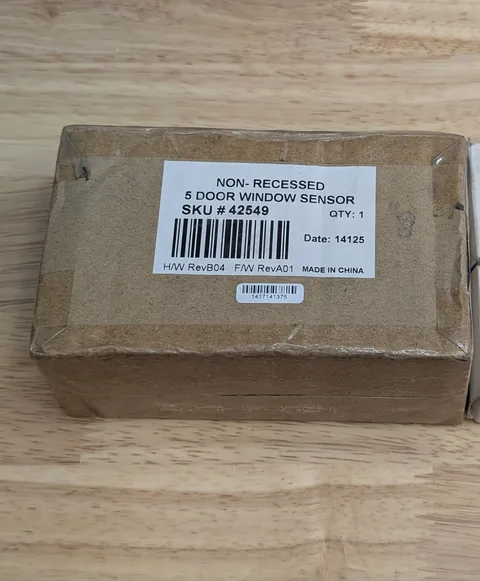 5 PACK 42550 Non-Recessed Door/Window Sensor Sealed NEW IN PACKAGE QTY 5