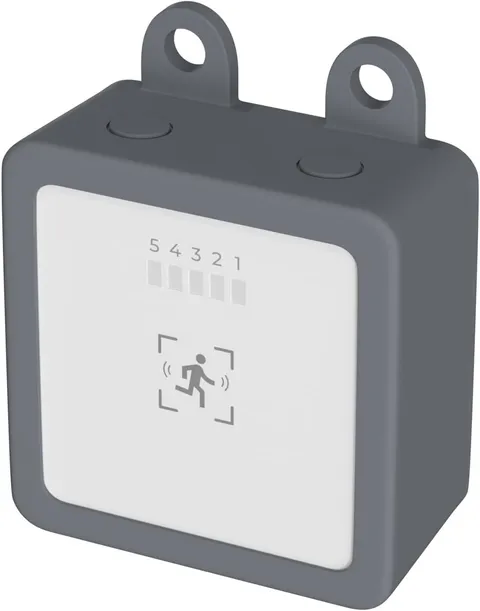 Motion Sensor R1 with Case, 5.8G Radar,Adjustable Sensitivity,Indoor &Outdoor,Zi