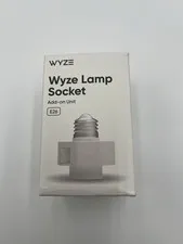 Wyze Lamp Socket Power Adapter for Wyze Cam v3/v4 (Camera Sold Separately)
