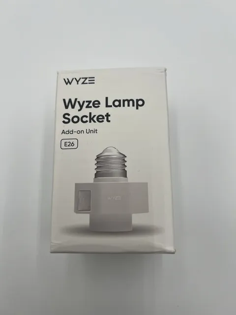 Wyze Lamp Socket Power Adapter for Wyze Cam v3/v4 (Camera Sold Separately)