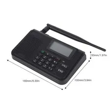 Home Wireless Intercoms LCD Screen Hands Free Two Way Audio Intercom System For