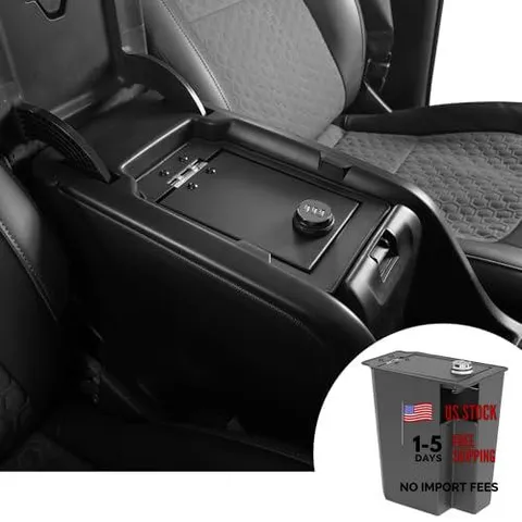 Center Console Safe Box for 2015-2022 Chevy Colorado GMC Canyon | No Drill