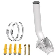 Antenna Mount for Access Point,12''-160° Adjustable J-Pole Mounting Bracket