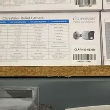 ClareVision ONVIF CLR-V100-4B36B IP Wired Bullet Camera WDR Motion MicroSD