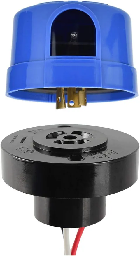 Photocell Sensor with Base, Auto on off Photo Control & IP65 Photoelectric Senso