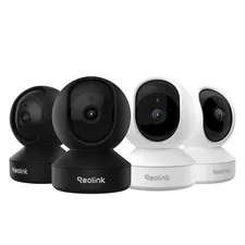 REOLINK E1 Pro(Black+White 2 Pack Bundle) PT Wi-Fi Indoor Camera for Baby &...
