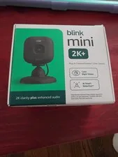 Blink Mini 2K+ Indoor Outdoor Plug-In Security Camera - Brand New