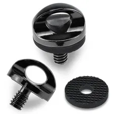 1/4" Camera Neck Strap Screw Holder, SDTC Tech 2 Pack 1/4-20 Thread Camera Screw