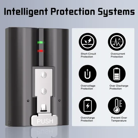 Rechargeable Battery Quick Release large volume For V4 Ring Video Doorbell 2/3/4